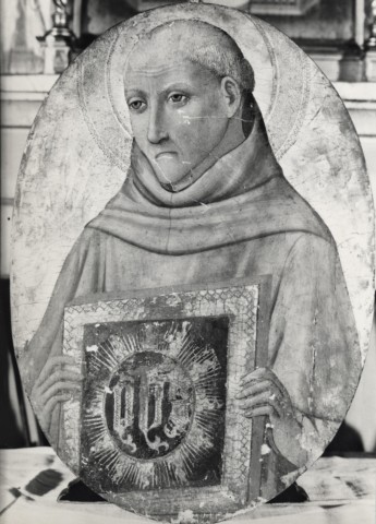 Anonimo — Sano di Pietro - sec. XV - San Bernardino da Siena — insieme